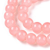 Baking Painted Imitation Jade Glass Round Bead Strands DGLA-Q021-10mm-03-3