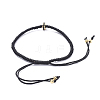(Jewelry Parties Factory Sale)Adjustable Nylon Cord Braided Bead Bracelets BJEW-JB05016-01-2