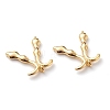 Brass Pendants KK-Z010-19G-2
