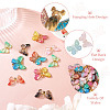 Spritewelry 48Pcs 8 Styles Translucent Resin Pendants FIND-SW0001-27-13