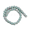 Baking Paint Glass Enamel Beads LAMP-R004-05E-2
