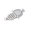 Non-Tarnish 304 Stainless Steel Pendants STAS-F279-02B-3