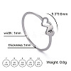 304 Stainless Steel Finger Rings for Women Men FS-WGB974C-16-1
