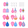 Craftdady DIY Dangle Earring Making Kits DIY-CD0001-30-1