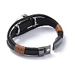 Men's Alloy Watch Head Bracelet Watches BJEW-JB04429-3