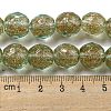 Handmade Gold Sand Lampwork Beads Strands LAMP-L079-06A-4