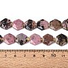 Natural Rhodonite Beads Strands G-N368-01A-22-5