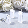 Acrylic Jewelry Finger Ring Displays Stand Set RDIS-WH0006-15B-3