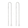 925 Sterling Silver Ear Stud Findings STER-I014-04S-1