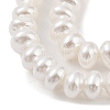 Electroplated Shell Pearl Beads Strands BSHE-C006-04A-3