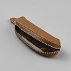 Mini Leather Zipper Coin Purse AJEW-WH20080-35B-2