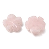 Natural Rose Quartz Carved Clover Display Decorration GG-CBA6D08-D01-2