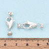 925 Sterling Silver Lobster Claw Clasps STER-T008-75S-4