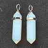 Opalite Pointed Pendants X-G-M378-01P-A24-2