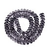 Crackle Transparent Glass Beads Strands GLAA-N074-02A-15-2