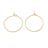 Ion Plating(IP) 316 Surgical Stainless Steel Hoop Earrings Findings X-STAS-D183-02G-01-1
