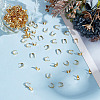 150Pcs 201 Stainless Steel Snap on Bails STAS-ME0002-29-4
