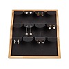 Solid Wood Earrings Display Rack RDIS-WH0001-07-1
