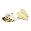 Ocean Alloy Enamel Pendants ENAM-B041-01H-3