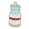 Medical Theme Alloy Enamel Pendants ENAM-U0001-02D-1