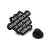 Black Alloy Brooches JEWB-M042-09C-3