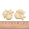 Brass Pendants KK-N263-120A-G-3