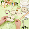 8 Rolls 8 Colors Nylon Thread for Jewelry Making DIY-FG0006-87-3