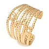 304 Stainless Steel Cuff Bangles BJEW-P382-01B-G-4