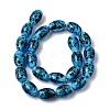 Handmade Gold Sand Lampwork Beads LA-CBAC6A6-01A-2