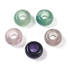 Natural Fluorite European Beads G-G740-14x8mm-41-1