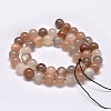 Grade AA Natural Multi-Moonstone Bead Strands G-M296-01-6mm-3