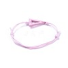 (Jewelry Parties Factory Sale)Adjustable Waxed Cotton Cord Bracelets BJEW-JB04292-03-2