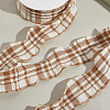1 Roll Polyester Ruffled Ribbon SRIB-CY0001-14F-7