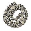 Natural Dalmatian Jasper Beads Strands X-G-M403-A31-03-3
