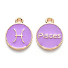 Alloy Enamel Pendants LS-X-ENAM-S124-01A-01H-1