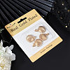 4Pcs 316 Stainless Steel Locket Pendants STAS-BBC0003-67-6
