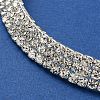 Crystal Rhinestone Choker Necklaces LS-NJEW-L176-02S-2