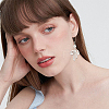 100Pcs 304 Stainless Steel Hoop Earring Findings STAS-BBC0005-94S-02-5