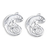 201 Stainless Steel Pendants STAS-N098-119P-3