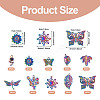 20Pcs 10 Style Alloy Pendants FIND-TA0003-92-3