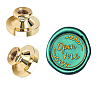 Wax Seal Brass Stamp Head AJEW-WH0209-681-1