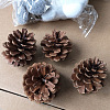 Wood Artificial Pine Cone Decorations Ornaments HULI-PW0002-033E-1