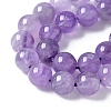 Natural Amethyst Beads Strands X-G-M445-8MM-01A-4