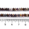 Natural Purple Fluorite Beads Strands G-G139-B16-01-5