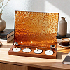 Wood Candle Holder AJEW-WH0455-384-4