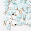 Polycotton(Polyester Cotton) Tassel Pendant Decorations FIND-S275-17G-2