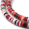 Handmade Polymer Clay Beads Strands CLAY-R089-3mm-004-4