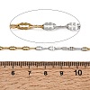 Two Tone 304 Stainless Steel Dapped Chains CHS-P029-02A-A-2