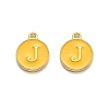 Golden Plated Alloy Enamel Charms LS-ENAM-Q437-13J-1