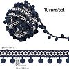 Ethnic Style Trim Fringe Ribbon Ball OCOR-FG0001-04-2